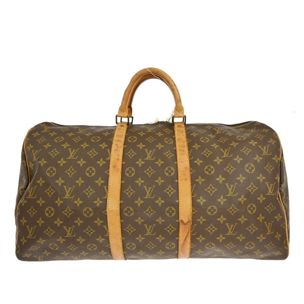 BUYIT LOUIS VUITTON KEEPALL 55 TRAVEL HANDBAG MONOGRAM M41424 MI1911 YQ03113 - Picture 10 of 14
